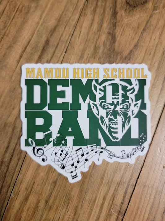 DEMON BAND DECAL