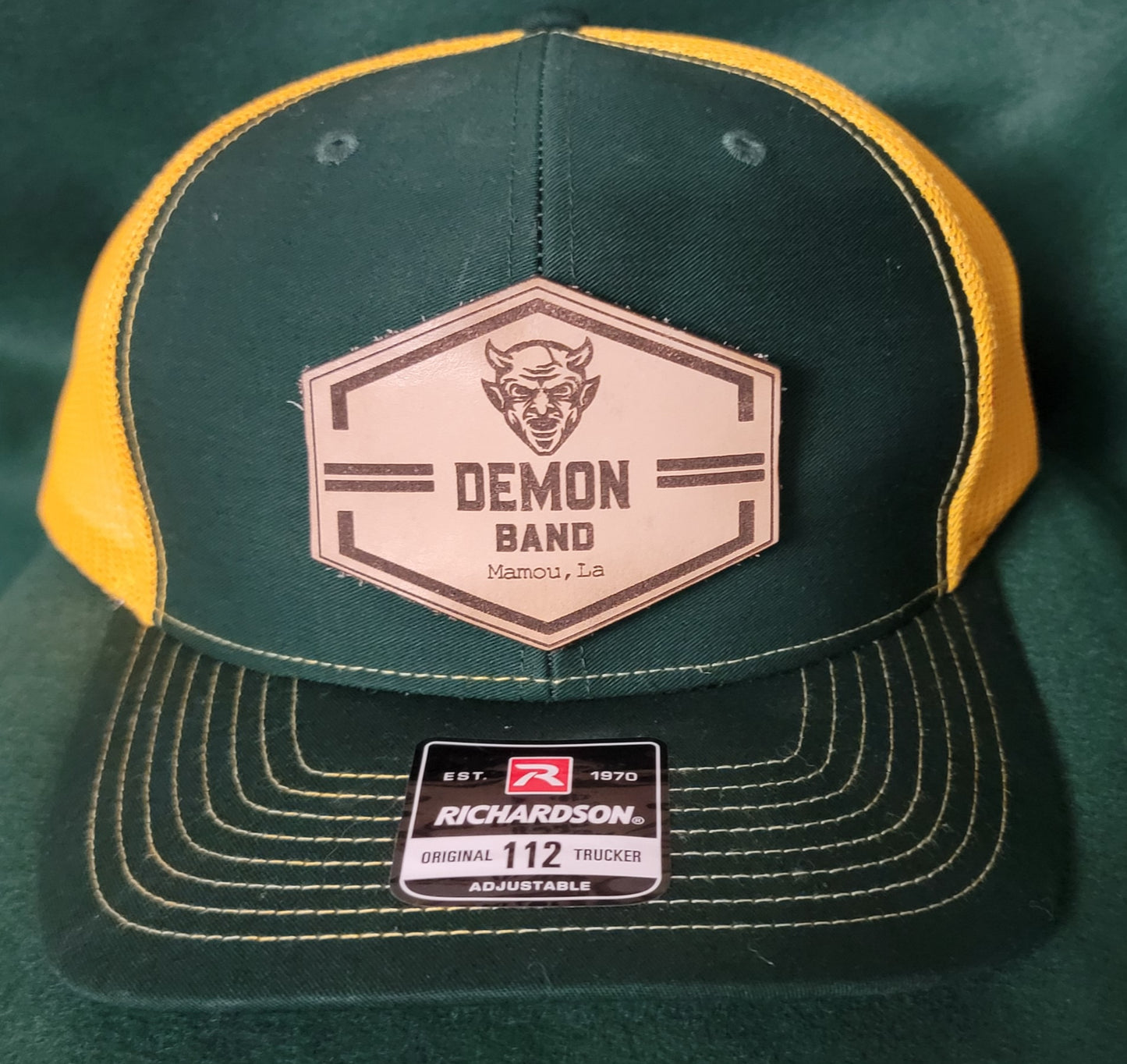 Demon Band Custom Leather Patch